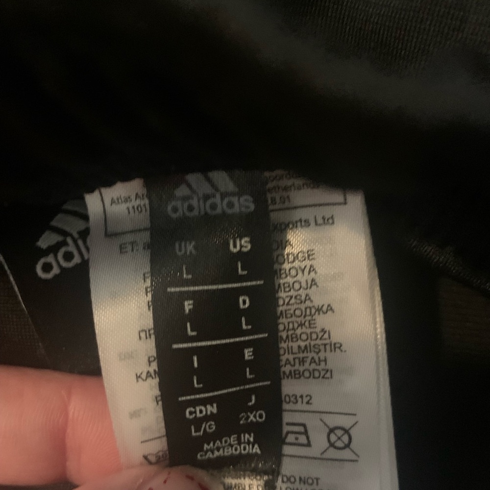 ADIDAS women’s jogging pants.  Size Large - Picture 3 of 5